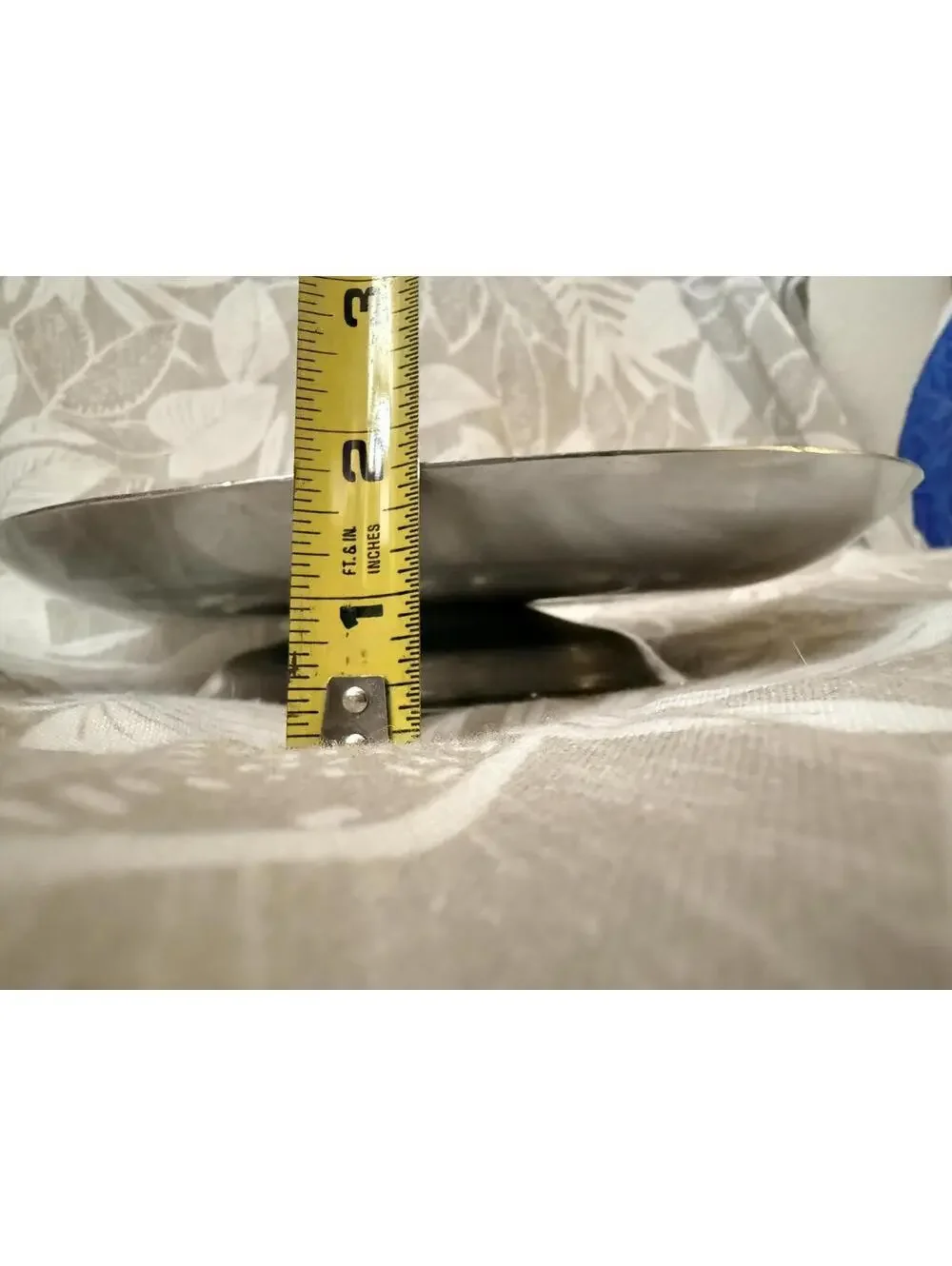 MCM Wear-Brite 18-8 Stainless Steel Pedestal Serving Dish Oval 10.5”